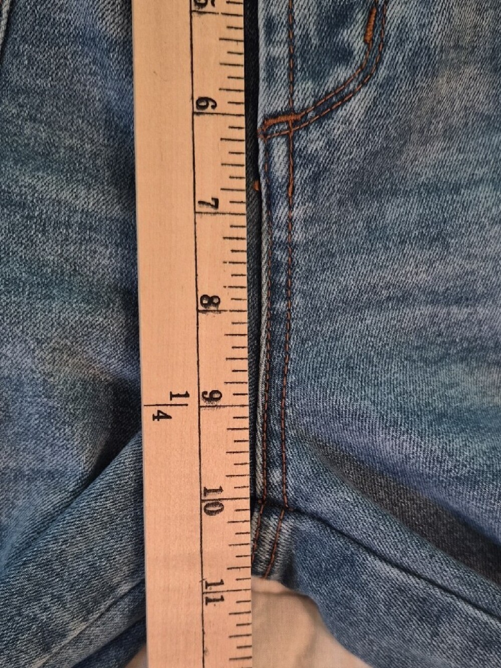 Flamingals Barrel Leg Crop Jeans- Floral Side Stitch Embroidered Jeans- Size M - Picture 8 of 13
